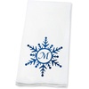 image:imageLillian Vernon Square Personalized Monogram Guest Towels  5 Foil Initial Color Options Linen Feel Disposable Set for Bathroom Wedding amp Party  Pack of 100 13x17 Open 45x85 FoldedSnowflakes