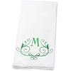 image:imageLillian Vernon Square Personalized Monogram Guest Towels  5 Foil Initial Color Options Linen Feel Disposable Set for Bathroom Wedding amp Party  Pack of 100 13x17 Open 45x85 FoldedScroll