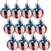 image:imageLillian Vernon Uncle Sam Blown Glass Patriotic Ornaments  Handcrafted Hanging Tree Decorations Uncle Sam American Hat Party Decor 125 in American 12Piece SetPatriotic Americana