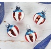image:imageLillian Vernon Uncle Sam Blown Glass Patriotic Ornaments  Handcrafted Hanging Tree Decorations Uncle Sam American Hat Party Decor 125 in American 12Piece SetPatriotic Americana