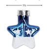 image:imageLillian Vernon Uncle Sam Blown Glass Patriotic Ornaments  Handcrafted Hanging Tree Decorations Uncle Sam American Hat Party Decor 125 in American 12Piece SetPatriotic Stars