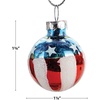image:imageLillian Vernon Uncle Sam Blown Glass Patriotic Ornaments  Handcrafted Hanging Tree Decorations Uncle Sam American Hat Party Decor 125 in American 12Piece SetPatriotic Americana
