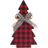 image:imageLillian Vernon Wooden Christmas Ruler Tree Shelf amp Table Sitter Sign Seasonal Tabletop Decorations amp Rustic Indoor Home Decor 12 Tall MDR amp WoodPlaid Trees