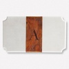 image:imageLuxe White Marble Personalized Serving Tray  16x9 Monogrammed Charcuterie BoardWhite Marble 16x9