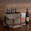 image:imagePersonalized Beer Caddy Cooler Tote Holds a 6 Pack of Bottles Great for Camping and Fishing