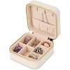 image:imagePersonalized Travel Jewelry CaseCream
