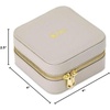 image:imagePersonalized Travel Jewelry CaseGrey