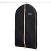 image:imageLillian Vernon Block Monogram Garment Bag for Men amp Women  Personalized 50 Clothing Protector for Suits Dresses Gowns Costumes amp Uniforms Heavy Duty Black Poly Bags for Travel amp StorageScript Monogram