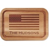 image:imageLillian Vernon Christmas Forest Personalized Wood Cutting Board  34thick 11 x 16W Holiday Charcuterie BoardAmerican Flag