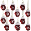 image:imageLillian Vernon Christmas Mittens Glass Ornaments  Set of 12 Hand Blown Mini Tree Decorations Festive Holiday Home Decor  Mittens Set of 12 Mini Tree Decorations Holiday Home DcorHand Blown Mini Tree Decorations Festive Holiday Home DecorMittens2
