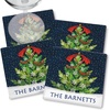 image:imageLillian Vernon Christmas Tree Personalized Coasters Holiday Table Dcor Festive Decorations Dinner Party Essentials