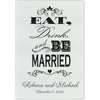image:imageLillian Vernon Eat Drink Be Married Personalized Glass Cutting BoardCustom Tempered Glass Kitchen Unique Wedding Anniversary and Engagement Gifts ShatterHeatResistant Add Name 8x11InchesBe Married