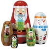 image:imageLillian Vernon Nativity Nesting Dolls Matryoshka Religious Christmas Dcor Table Decorations and Centerpieces Set of 5Santas Pals