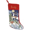 image:imageLillian Vernon Personalized Heirloom Needlepoint Stocking  SnowmanChristmas Wool with Cotton 9 12 x 17Reindeer Personalized
