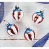 image:imageLillian Vernon Uncle Sam Blown Glass Patriotic Ornaments  Handcrafted Hanging Tree Decorations Uncle Sam American Hat Party Decor 125 in American 12Piece SetPatriotic Americana