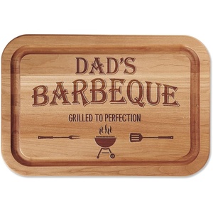 image:imageDaddio of the Patio Personalized Red Alder Wood Cutting Board  Custom Engraved 11 x 16Inch Chopping and Serving Boards Fathers Day Holiday and Housewarming Gifts Add Name by Lillian VernonBoard  Dads BBQ