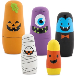 image:imageLillian Vernon Nativity Nesting Dolls Matryoshka Religious Christmas Dcor Table Decorations and Centerpieces Set of 5Halloween