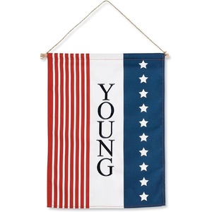 image:imagePatriotic Personalized Banner Home Dcor 4th of July Outdoor Dcor by Lillian Vernon