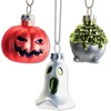 image:imageHarvest Leaves Fall Glass Ornaments  Set of 12 Glass Autumn Ornaments ThanksgivingHalloween Figures2