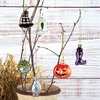 image:imageHarvest Leaves Fall Glass Ornaments  Set of 12 Glass Autumn Ornaments ThanksgivingHalloween Figures2