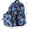 image:imageLillian Vernon Blue Camo Personalized Backpack with Attached Lunch Bag