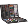 image:imageLillian Vernon Complete Art Set with 168 Pieces  Art Supplies in Plastic Carrying Case Crayon Markers Watercolors Paint Set