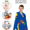 image:imageLillian Vernon Dinosaurs Personalized Boys Towel  Custom Embroidered with Name or Monogram Extra Large 30 x 60 Kids Towels Quick Dry Design for The Beach Pool or Bath Plush 100 CottonTrucks  Signs