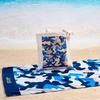 image:imageLillian Vernon Dinosaurs Personalized Boys Towel  Custom Embroidered with Name or Monogram Extra Large 30 x 60 Kids Towels Quick Dry Design for The Beach Pool or Bath Plush 100 CottonBlue