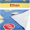 image:imageLillian Vernon Dinosaurs Personalized Boys Towel  Custom Embroidered with Name or Monogram Extra Large 30 x 60 Kids Towels Quick Dry Design for The Beach Pool or Bath Plush 100 CottonTrucks  Signs