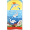 image:imageLillian Vernon Dinosaurs Personalized Boys Towel  Custom Embroidered with Name or Monogram Extra Large 30 x 60 Kids Towels Quick Dry Design for The Beach Pool or Bath Plush 100 CottonDolphins