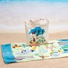 image:imageLillian Vernon Dinosaurs Personalized Boys Towel  Custom Embroidered with Name or Monogram Extra Large 30 x 60 Kids Towels Quick Dry Design for The Beach Pool or Bath Plush 100 CottonWoodland