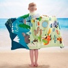 image:imageLillian Vernon Dinosaurs Personalized Boys Towel  Custom Embroidered with Name or Monogram Extra Large 30 x 60 Kids Towels Quick Dry Design for The Beach Pool or Bath Plush 100 CottonWoodland
