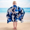 image:imageLillian Vernon Dinosaurs Personalized Boys Towel  Custom Embroidered with Name or Monogram Extra Large 30 x 60 Kids Towels Quick Dry Design for The Beach Pool or Bath Plush 100 CottonBlue