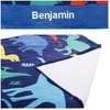 image:imageLillian Vernon Dinosaurs Personalized Boys Towel  Custom Embroidered with Name or Monogram Extra Large 30 x 60 Kids Towels Quick Dry Design for The Beach Pool or Bath Plush 100 CottonDinosaurs