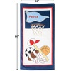 image:imageLillian Vernon Dinosaurs Personalized Boys Towel  Custom Embroidered with Name or Monogram Extra Large 30 x 60 Kids Towels Quick Dry Design for The Beach Pool or Bath Plush 100 CottonSports