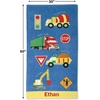 image:imageLillian Vernon Dinosaurs Personalized Boys Towel  Custom Embroidered with Name or Monogram Extra Large 30 x 60 Kids Towels Quick Dry Design for The Beach Pool or Bath Plush 100 CottonTrucks  Signs
