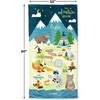 image:imageLillian Vernon Dinosaurs Personalized Boys Towel  Custom Embroidered with Name or Monogram Extra Large 30 x 60 Kids Towels Quick Dry Design for The Beach Pool or Bath Plush 100 CottonWoodland