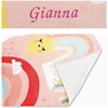 image:imageLillian Vernon Fairy Personalized Girls Towel  Custom Embroidered with Name or Monogram Extra Large 30 x 60 Kids Towels Quick Dry Design for the Beach Pool or Bath Plush 100 CottonRainbow