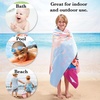 image:imageLillian Vernon Fairy Personalized Girls Towel  Custom Embroidered with Name or Monogram Extra Large 30 x 60 Kids Towels Quick Dry Design for the Beach Pool or Bath Plush 100 CottonCastle Unicorn