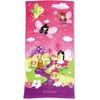 image:imageLillian Vernon Fairy Personalized Girls Towel  Custom Embroidered with Name or Monogram Extra Large 30 x 60 Kids Towels Quick Dry Design for the Beach Pool or Bath Plush 100 CottonFairy