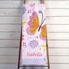 image:imageLillian Vernon Fairy Personalized Girls Towel  Custom Embroidered with Name or Monogram Extra Large 30 x 60 Kids Towels Quick Dry Design for the Beach Pool or Bath Plush 100 CottonOrange Butterflies