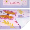 image:imageLillian Vernon Fairy Personalized Girls Towel  Custom Embroidered with Name or Monogram Extra Large 30 x 60 Kids Towels Quick Dry Design for the Beach Pool or Bath Plush 100 CottonOrange Butterflies