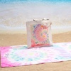 image:imageLillian Vernon Fairy Personalized Girls Towel  Custom Embroidered with Name or Monogram Extra Large 30 x 60 Kids Towels Quick Dry Design for the Beach Pool or Bath Plush 100 CottonTie Dye