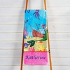 image:imageLillian Vernon Fairy Personalized Girls Towel  Custom Embroidered with Name or Monogram Extra Large 30 x 60 Kids Towels Quick Dry Design for the Beach Pool or Bath Plush 100 CottonMermaid