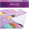 image:imageLillian Vernon Fairy Personalized Girls Towel  Custom Embroidered with Name or Monogram Extra Large 30 x 60 Kids Towels Quick Dry Design for the Beach Pool or Bath Plush 100 CottonKitten Cupcakes