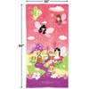 image:imageLillian Vernon Fairy Personalized Girls Towel  Custom Embroidered with Name or Monogram Extra Large 30 x 60 Kids Towels Quick Dry Design for the Beach Pool or Bath Plush 100 CottonFairy