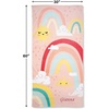 image:imageLillian Vernon Fairy Personalized Girls Towel  Custom Embroidered with Name or Monogram Extra Large 30 x 60 Kids Towels Quick Dry Design for the Beach Pool or Bath Plush 100 CottonRainbow