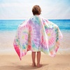 image:imageLillian Vernon Fairy Personalized Girls Towel  Custom Embroidered with Name or Monogram Extra Large 30 x 60 Kids Towels Quick Dry Design for the Beach Pool or Bath Plush 100 CottonTie Dye