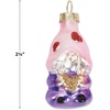 image:imageLillian Vernon Glass Gnome Valentine Ornaments Set 12 with Hanging Strings 2 14T Great for Holiday Decor or as a Gift to Gnome Lovers