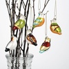 image:imageLillian Vernon Glass JackoLantern Halloween Ornaments  Set of 6 Holiday Home DcorBirds
